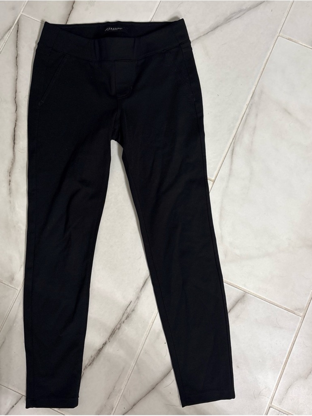 Liverpool Black Women’s Stretch Ponte Skinny Pants